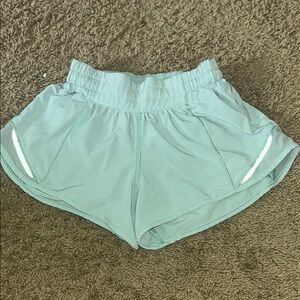 Lululemon hotty hot shorts size 0. 2.5 inch. Low rise